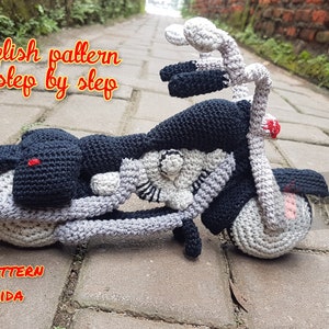 Harley amigurumi pattern-crochet doll