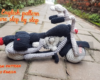 Harley amigurumi pattern-crochet doll