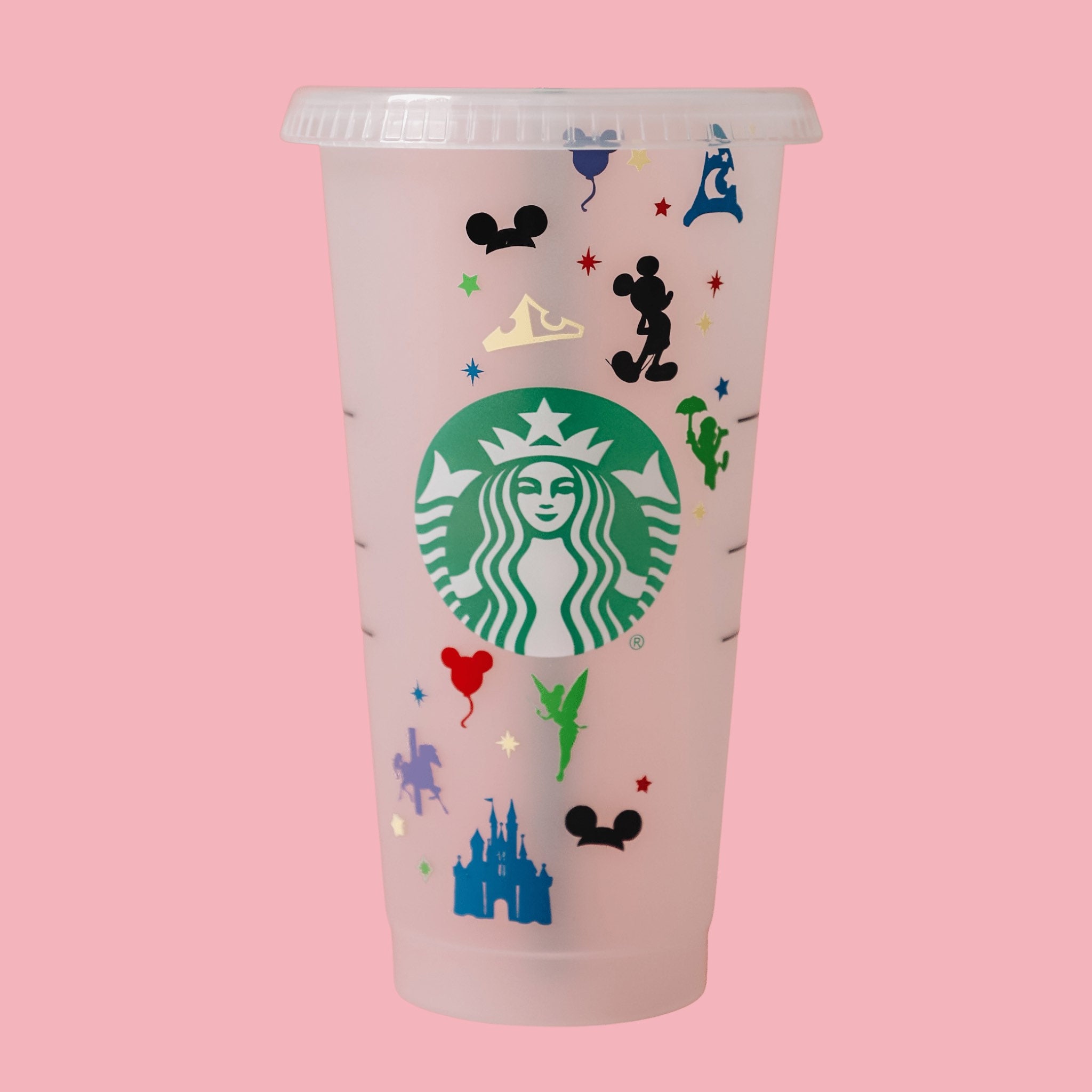 NEW Disney Parks Starbucks Cup, Starbucks Cold Cup, Custom