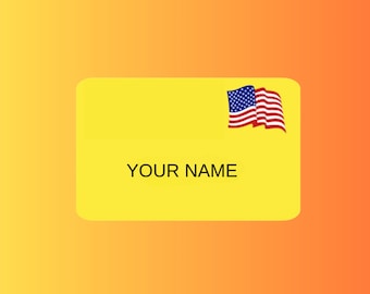 Etiqueta adhesiva personalizada para disfraz de Halloween, diseño de gofre, etiqueta de Lana, etiqueta de Halloween