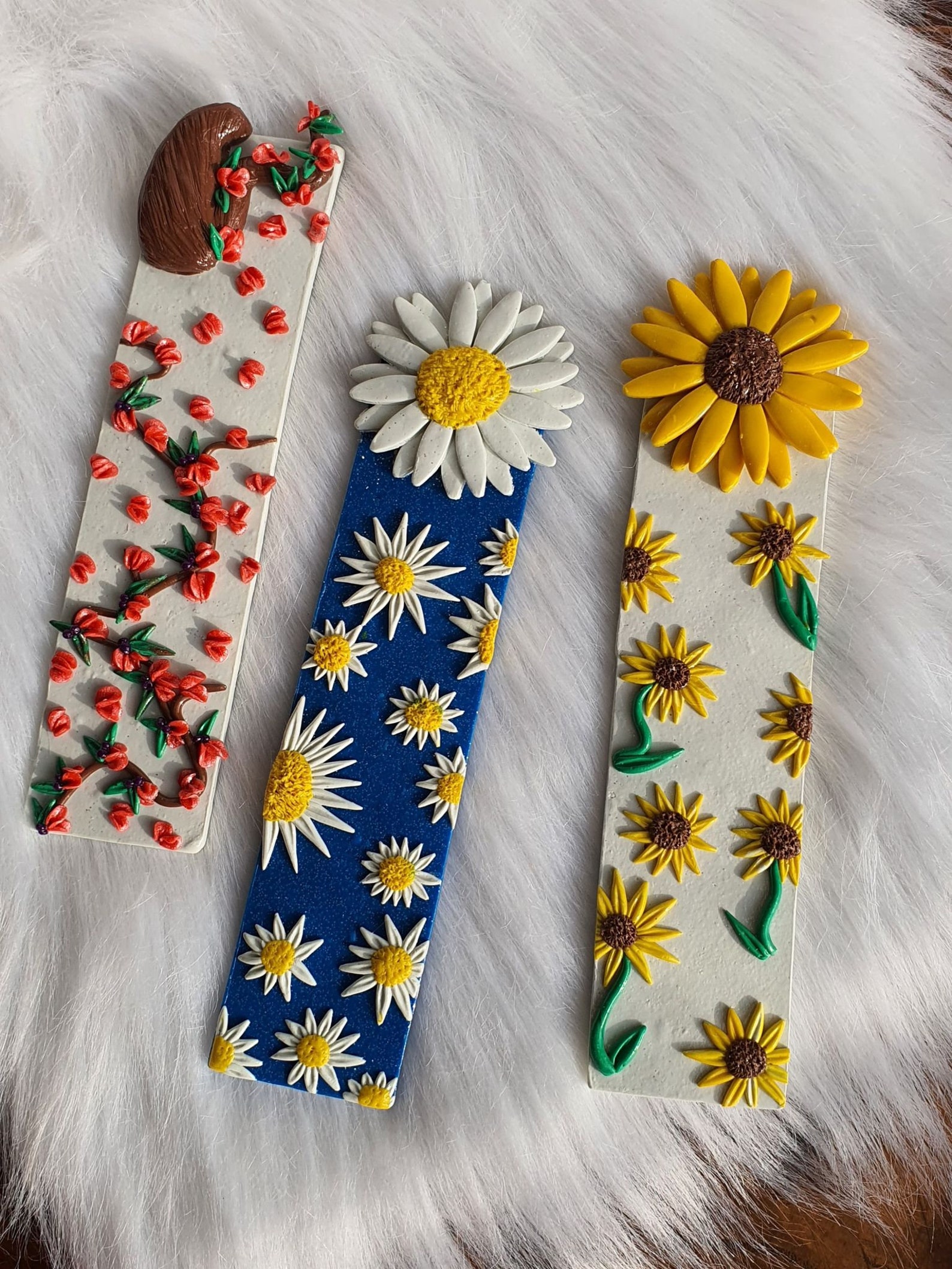 Personalised Bookmark Polymer Clay Bookmark Personalised Etsy