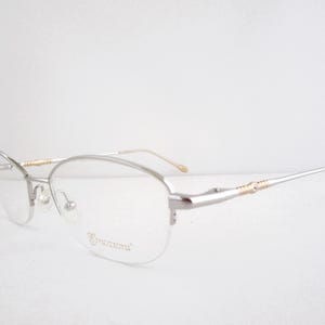 Safilo Emozioni 4309 Women's Semi Rimless Eyeglass Frames Made in Italy New Old Stock