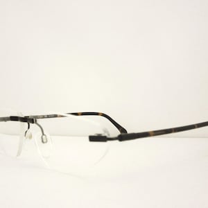 Montures de lunettes sans monture SILHOUETTE M6180 pour femme Autriche Neuf Old Stock