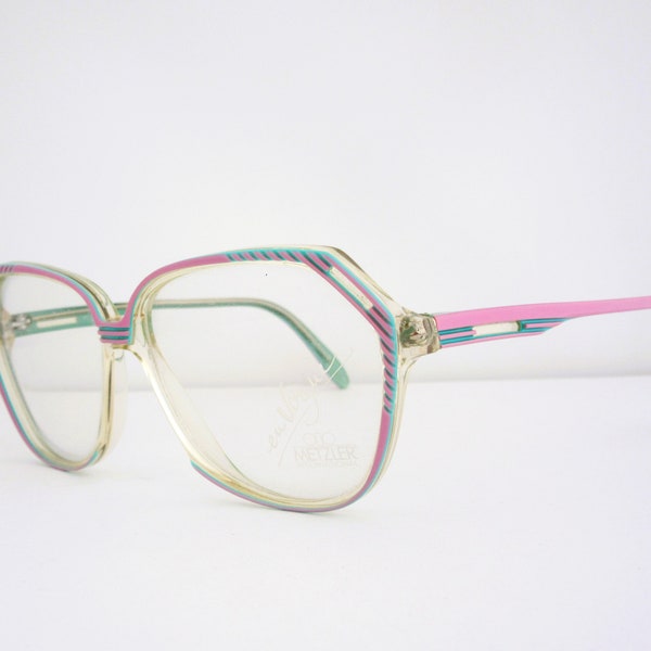 Women's Vintage Eyeglass Frames Metzler Mod. 0633 663 Germany New Old Stock
