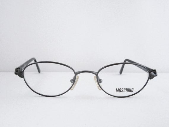 Moschino M3038X Oval with Hearts Women's Eyeglass… - image 2