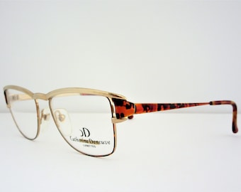 Vintage Exceptional Eyewear EE9503 Demi Amber 48/20 P3 Eyeglass Frame NOS  #230