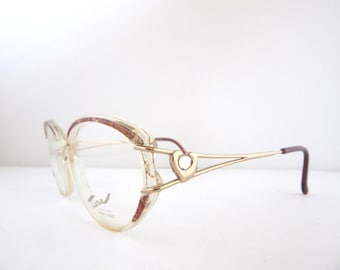TURA Mod. 166 Women's Eyeglass Frames Vintage France New Old Stock