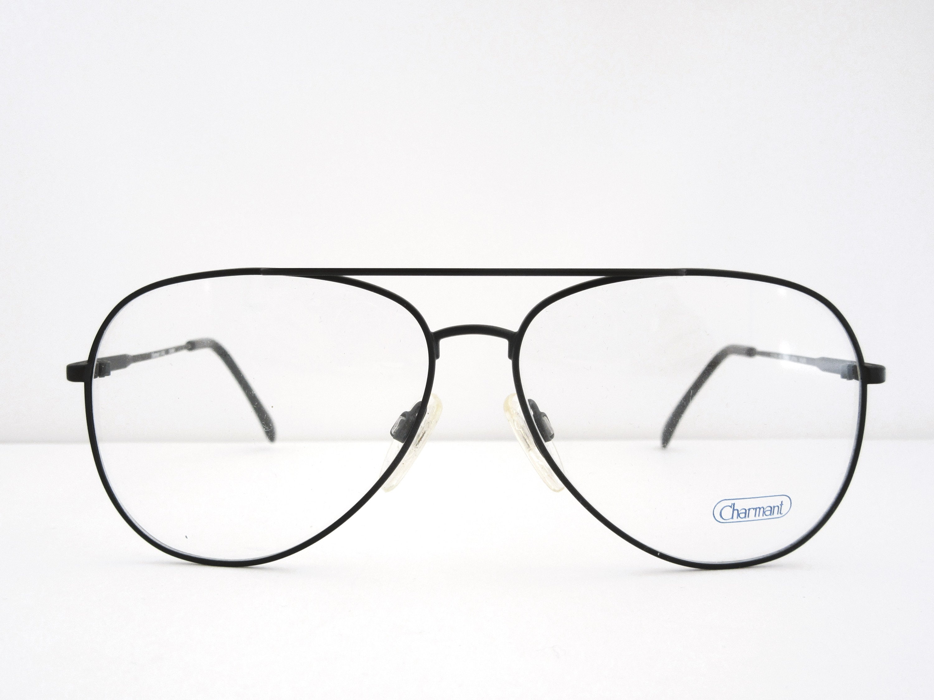 Charmant 4140 Men's Pilot Eyeglass Frames Vintage Japan New Old