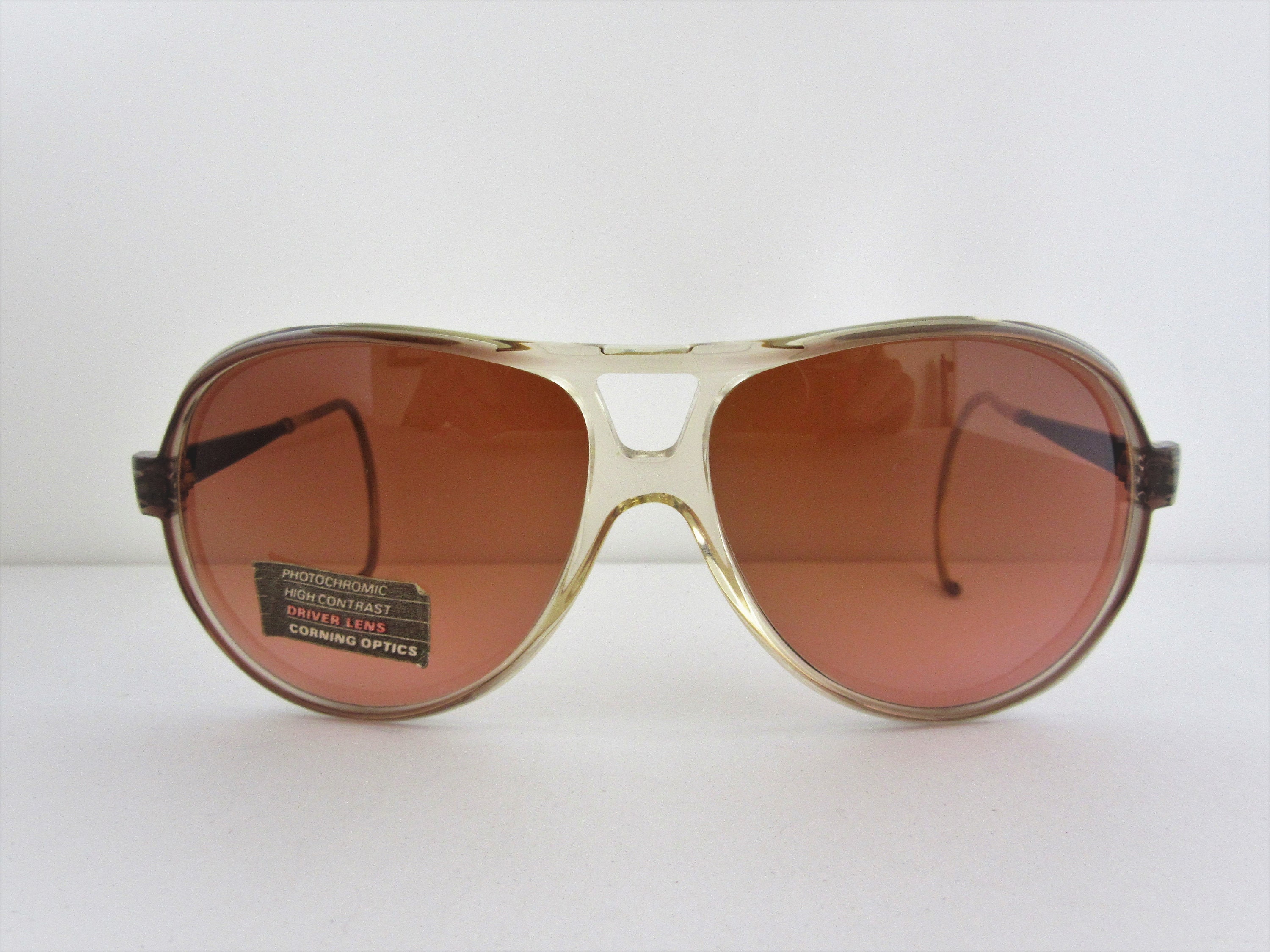 CORNING OPTICS Men's Vintage Sunglasses With Cable Temples Etsy