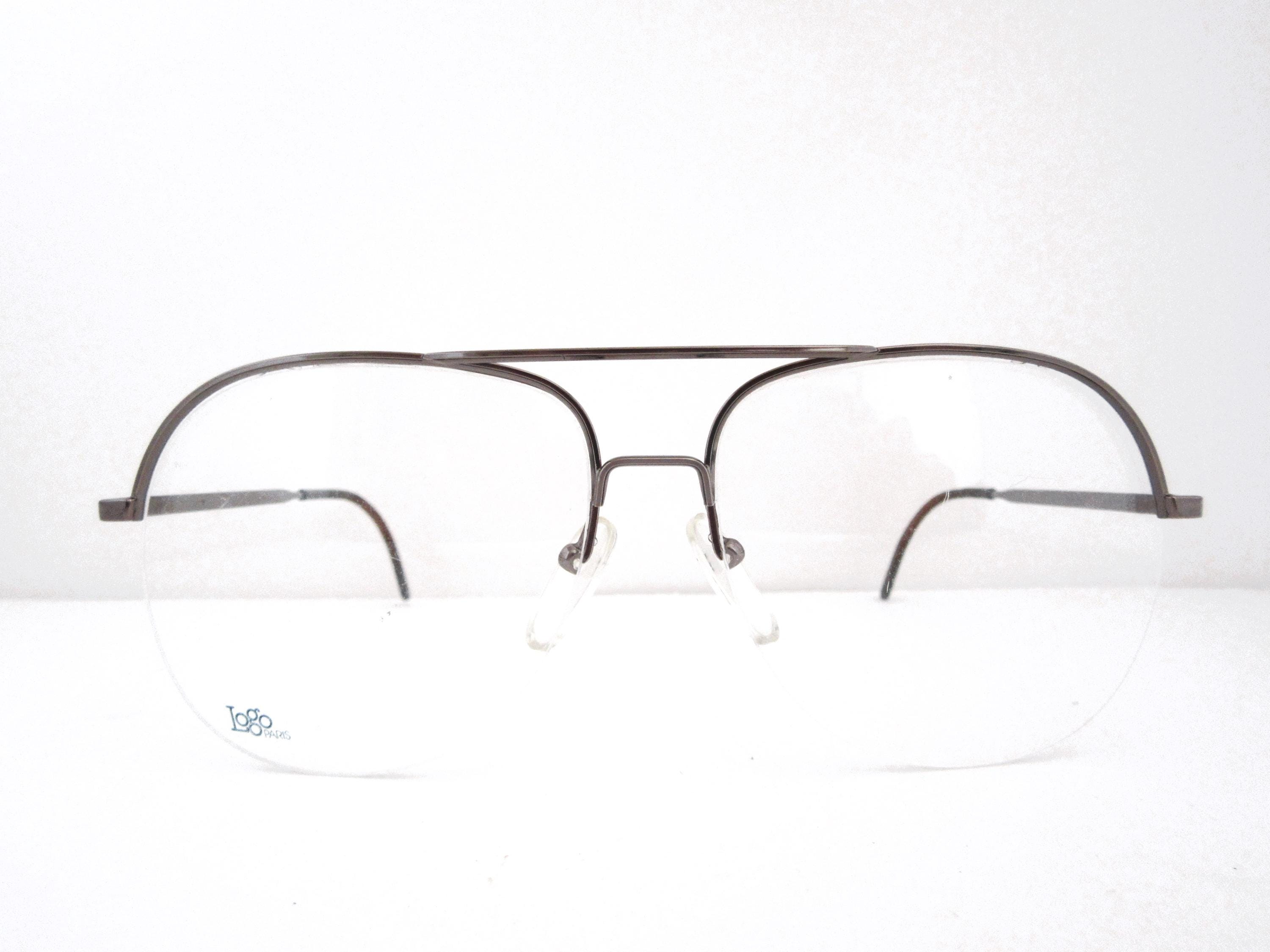 Logo Paris Eyeglasses Eye Glasses Frames 403-22 008 Vintage France 56-15 LOGO Paris - 03 119 Vintage 70s Glasses Frames – Ed & Sarna  main image 3