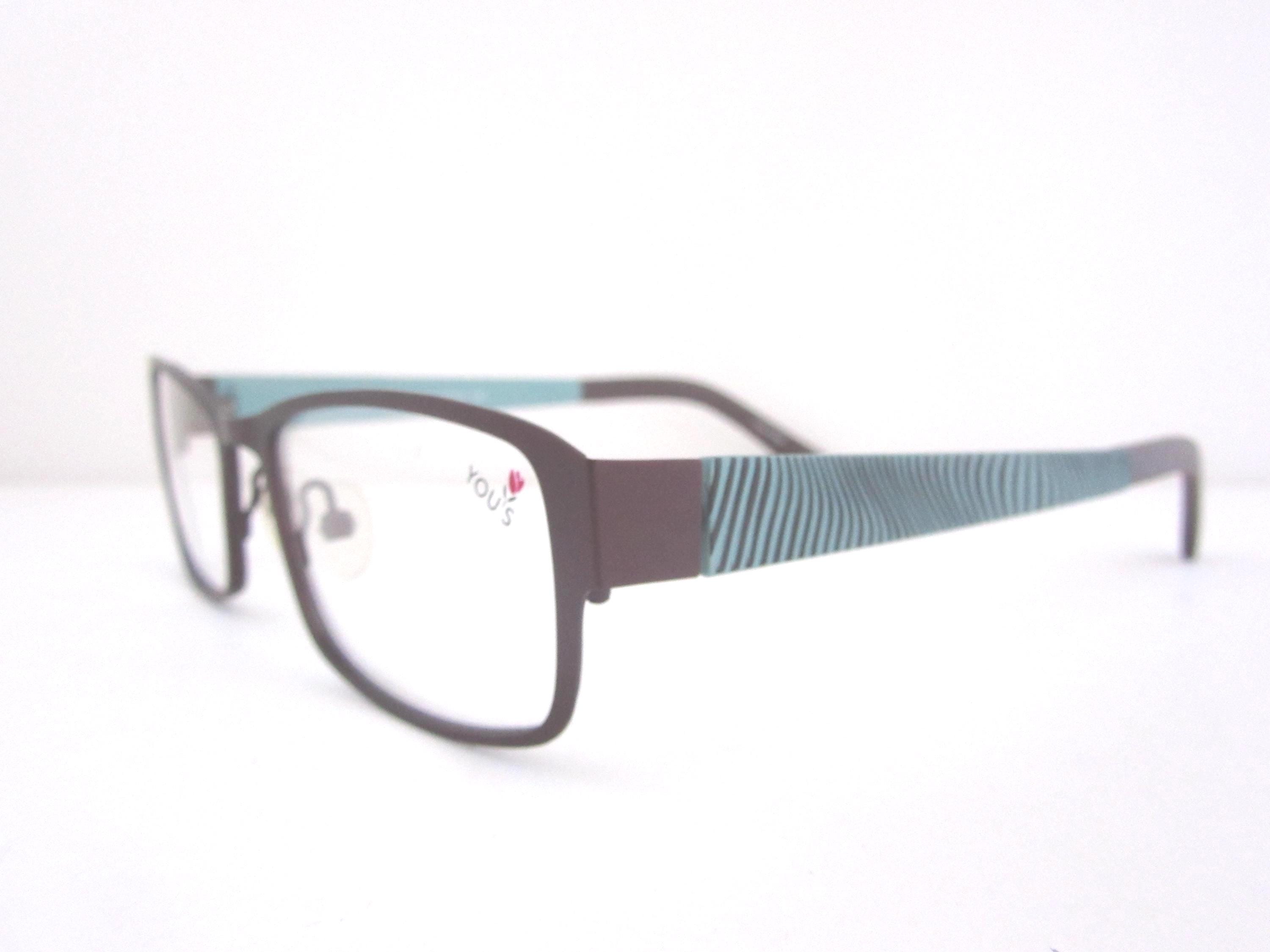 オールドチークフレーム(ターコイズ カラー) Turquoise Frames for Glasses for Women - Etsy