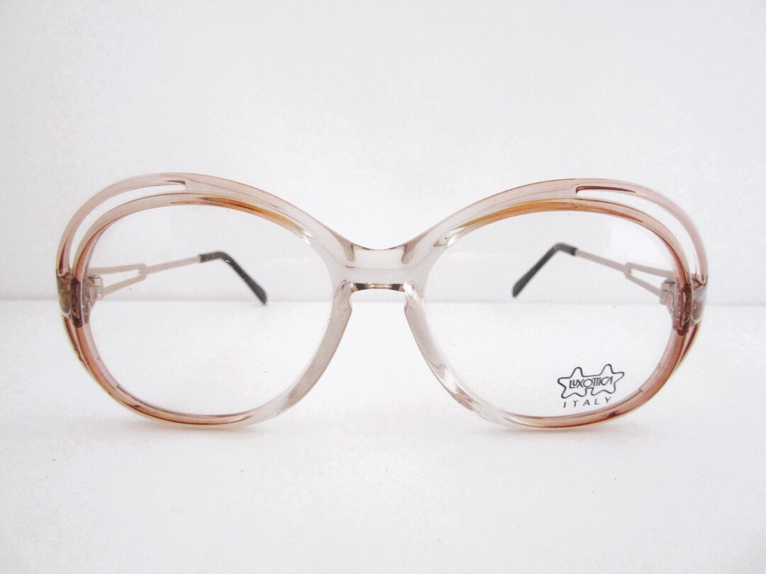 LUXOTTICA Avantgarde Women's Vintage Small Eyeglasses Frames 90s Made