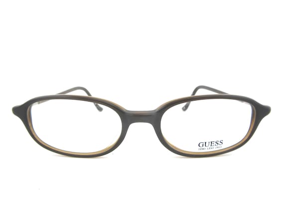 Guess Eyeglass Frames Rectangular Vintage 90s New… - image 1