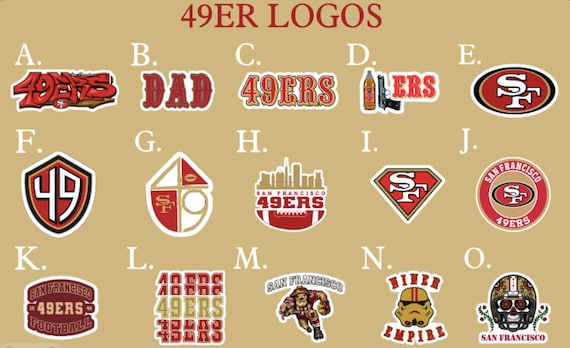 San Francisco Football Stickers 