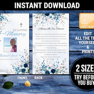 Funeral Prayer Card Template man, Funeral Prayer Cards Catholic Spanish, Funeral Prayer Card Template Roses,Funeral Prayer Cards For man F28