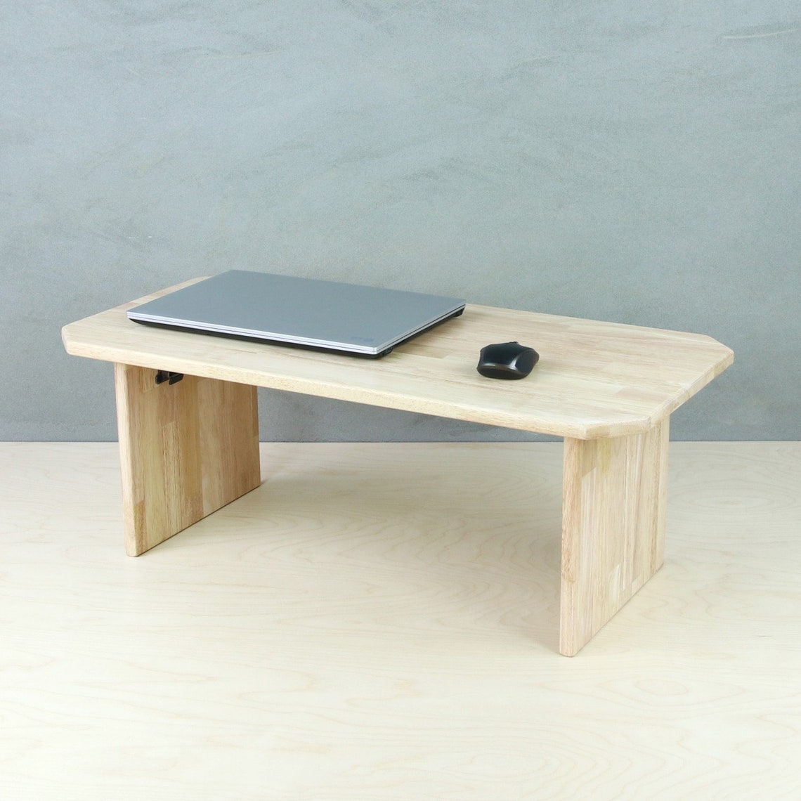 Folding Wood Low Table Japanese Floor Table Etsy