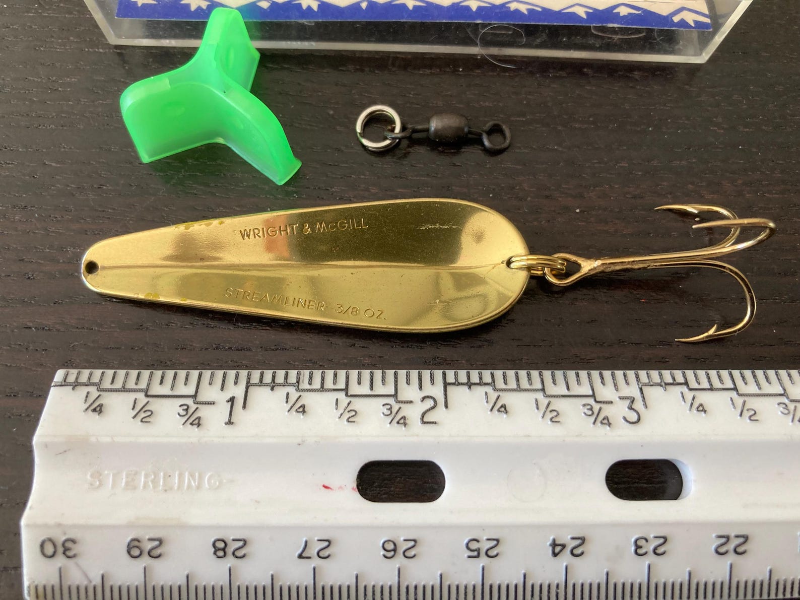 Leurre De Pêche Vintage Wright & McGill Streamliner – 5/8 Oz – Original US