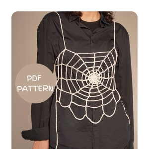 Crochet Pattern Spider Top | PDF