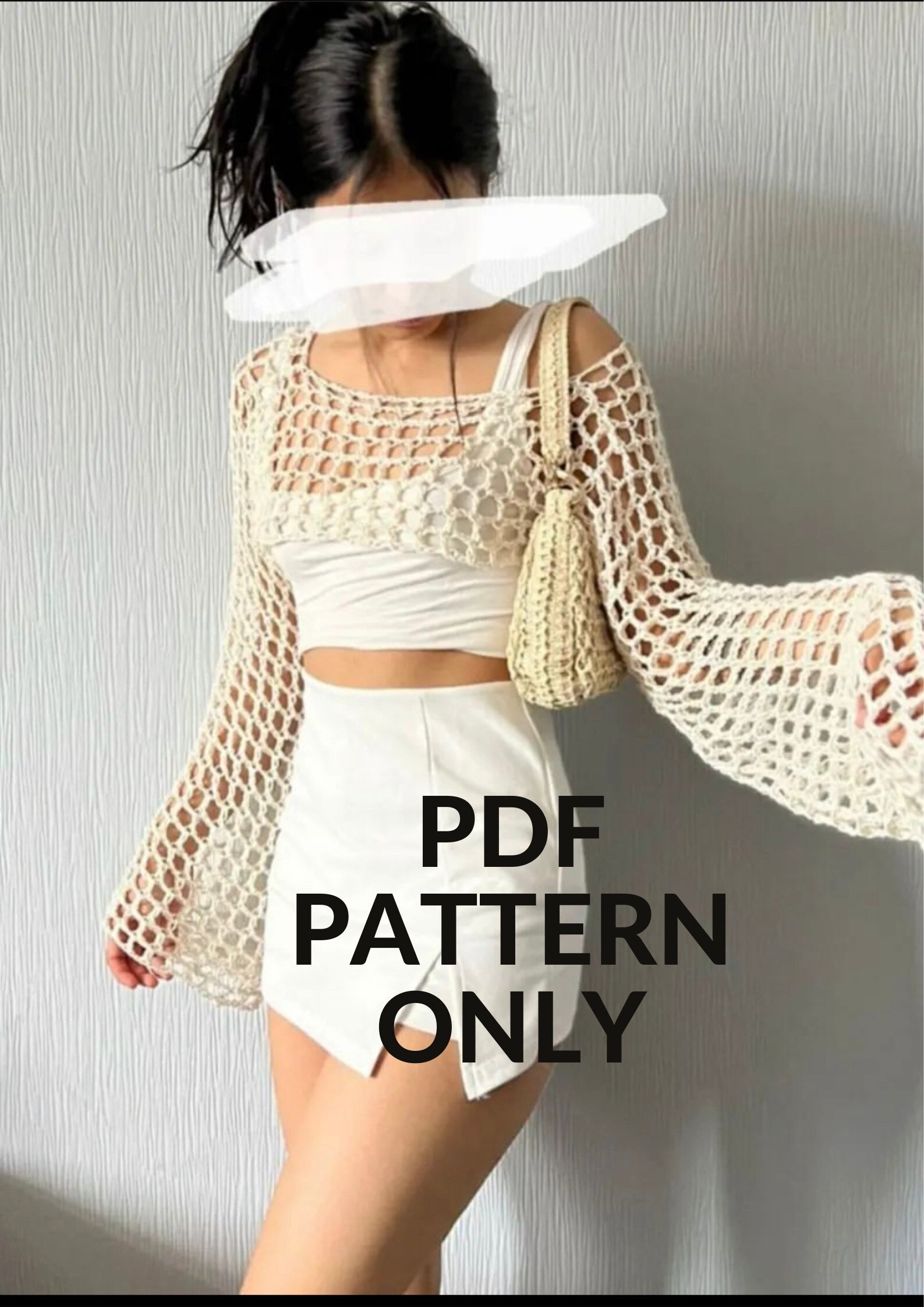 Crochet sleeves all size mesh sleeves best pattern for Etsy.de