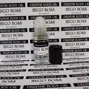 Hugo Boss-Perfume Body Oil For Men (1 OZ Roll On Bottle)