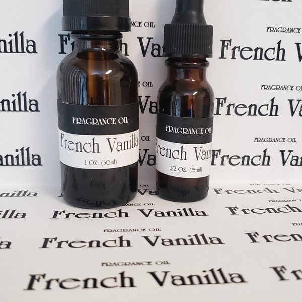 French Vanilla-Fragrance Oil