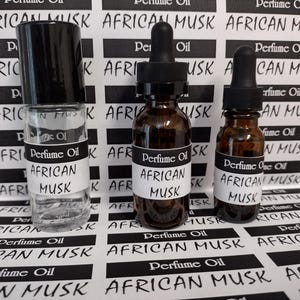 African Musk Perfume Oil