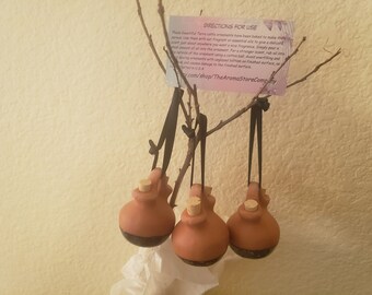 Terra Cotta Oil Diffuser: INDIAN WEDDING VASES (Mixed Colors)