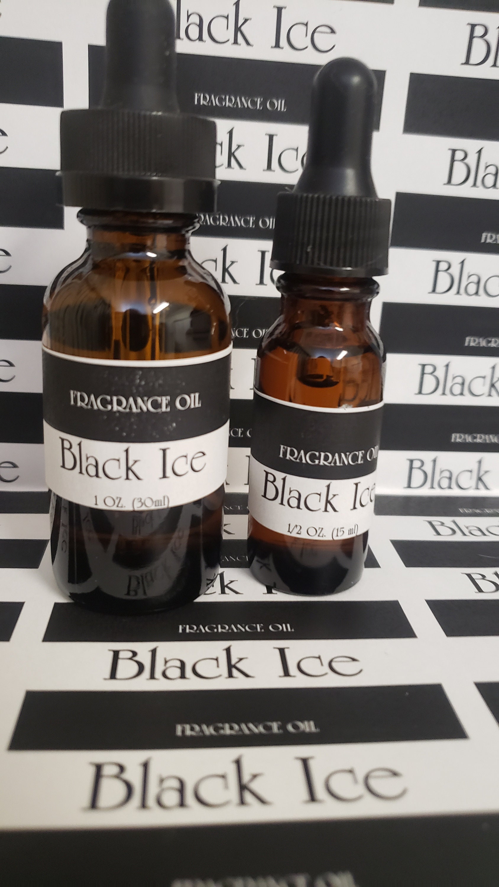 VINEVIDA 4oz Black Ice Fragrance Oil for Soap Making Scents for