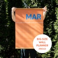 Big size monthly Wall planner #Bold, Undated monthly wall planner, Large wall calendar,  Hanging wall planner,  2025 calendar, product logo