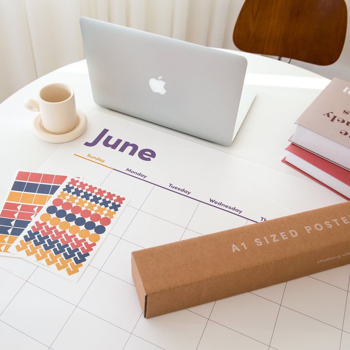 Monthly Wall Planner A1 Size Wall Calendar Wall Planner Etsy