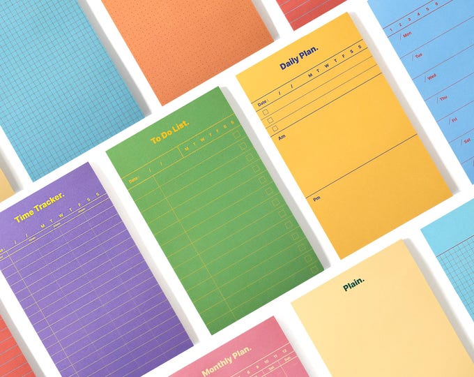 Featured listing image: Daily Flow Notepad - VIVID