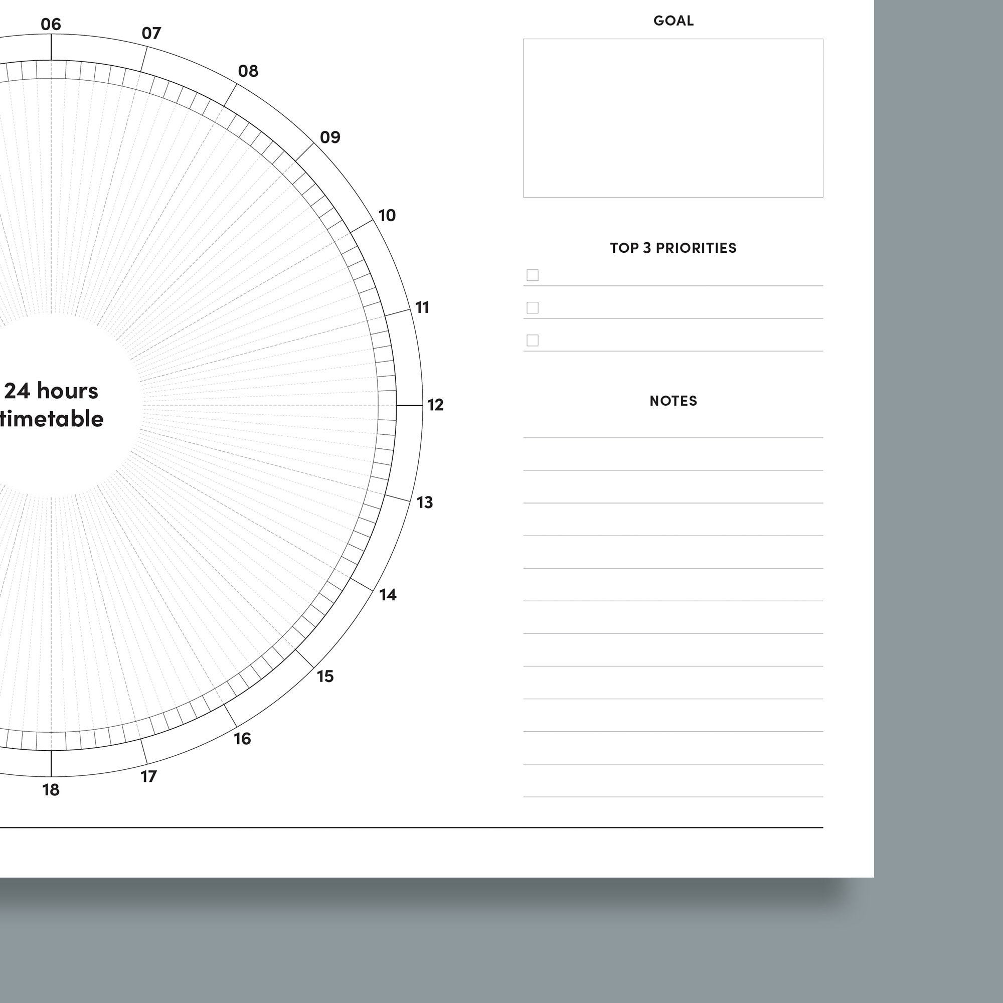 daily-planner-printable-circle-planner-daily-timetable-time-planner-printable-circle-planner-instant-download-pdf-a4-letter-digital-etsy