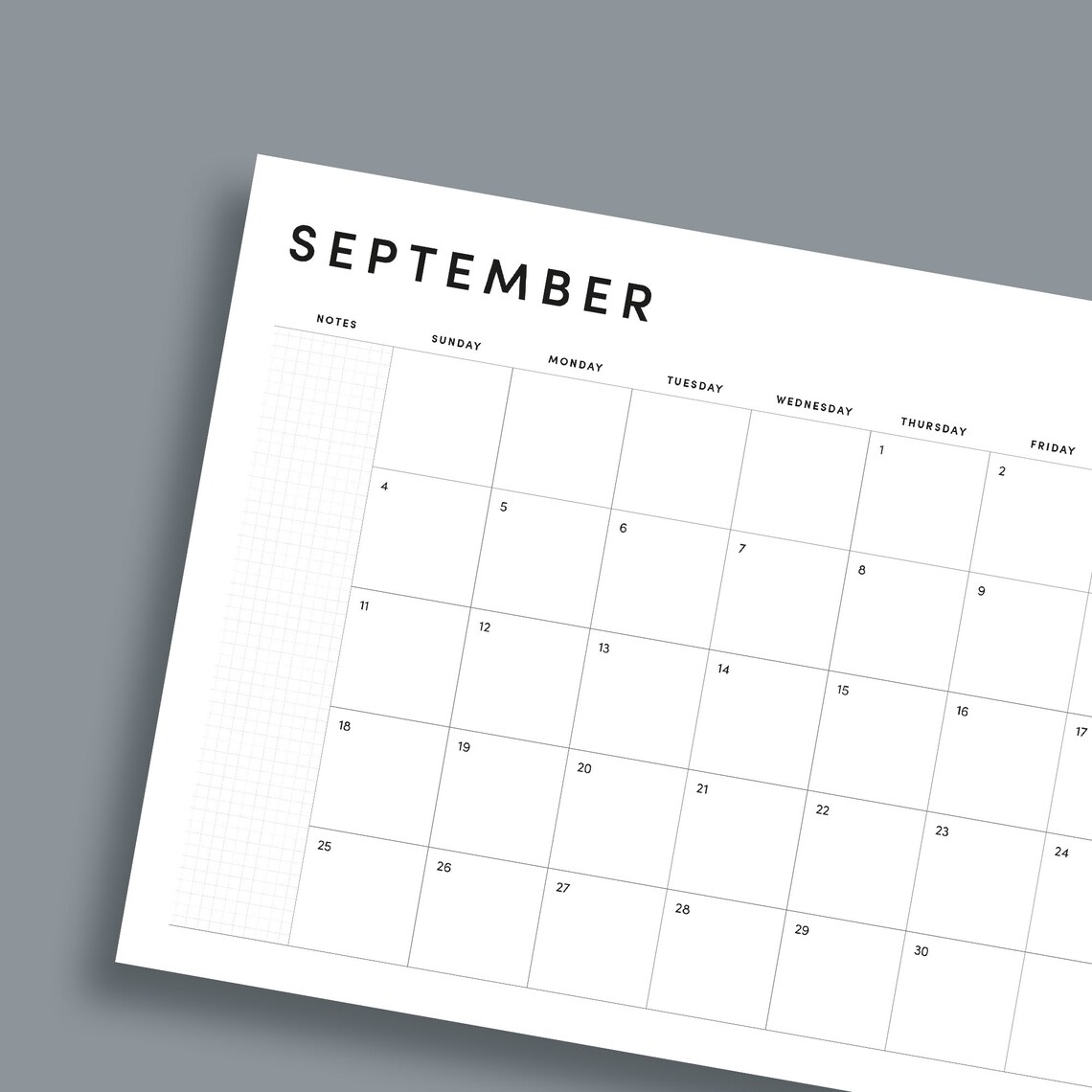 Printable 2022 Monthly Planner