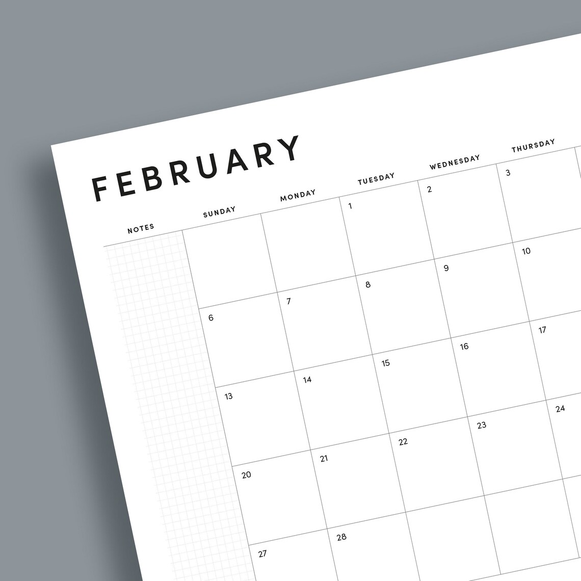 Printable 2022 Monthly Planner Printable 2022 Calendar