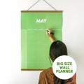 Big size monthly Wall planner #Vibrant, Undated monthly wall planner, Large Wall calendar,  Hanging wall planner,  2025 calendar product logo