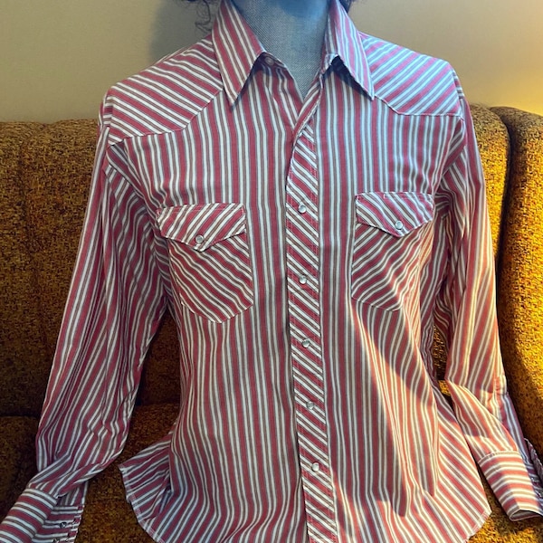 Pearl Snap Shirt Etsy