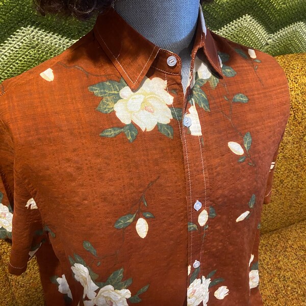 70s Shirt! Mens XL 70s Style Dress Shirt! New without tags!