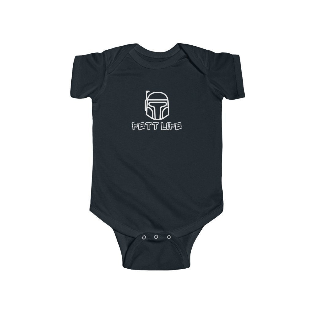 Baby Onesie Boba Fett Life Star Wars - Etsy Denmark