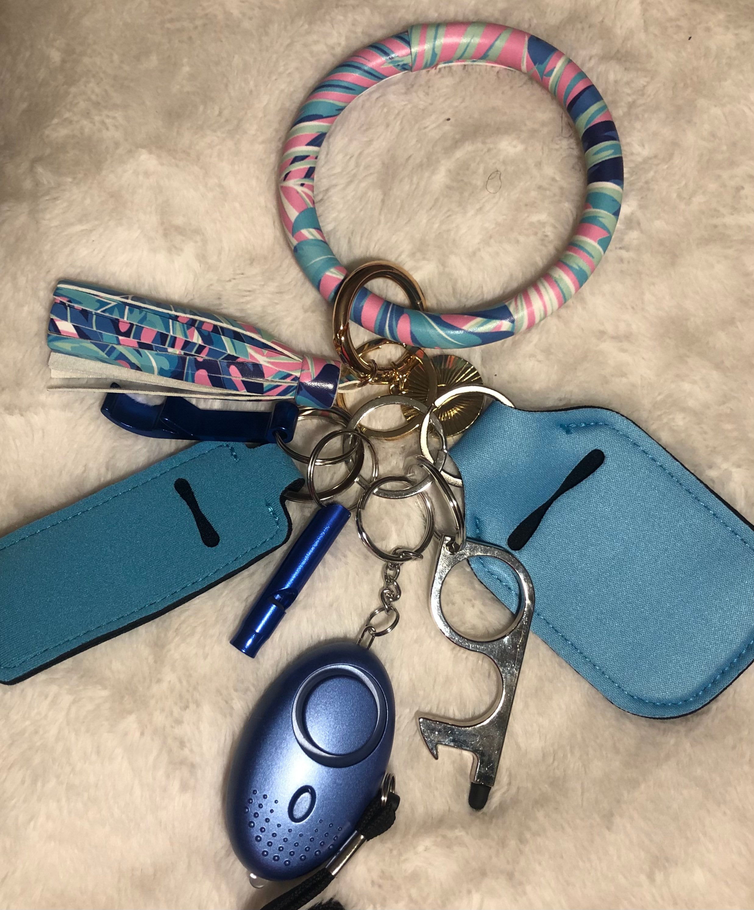 Safety Keychain for self alarm Keychain college protection Etsy