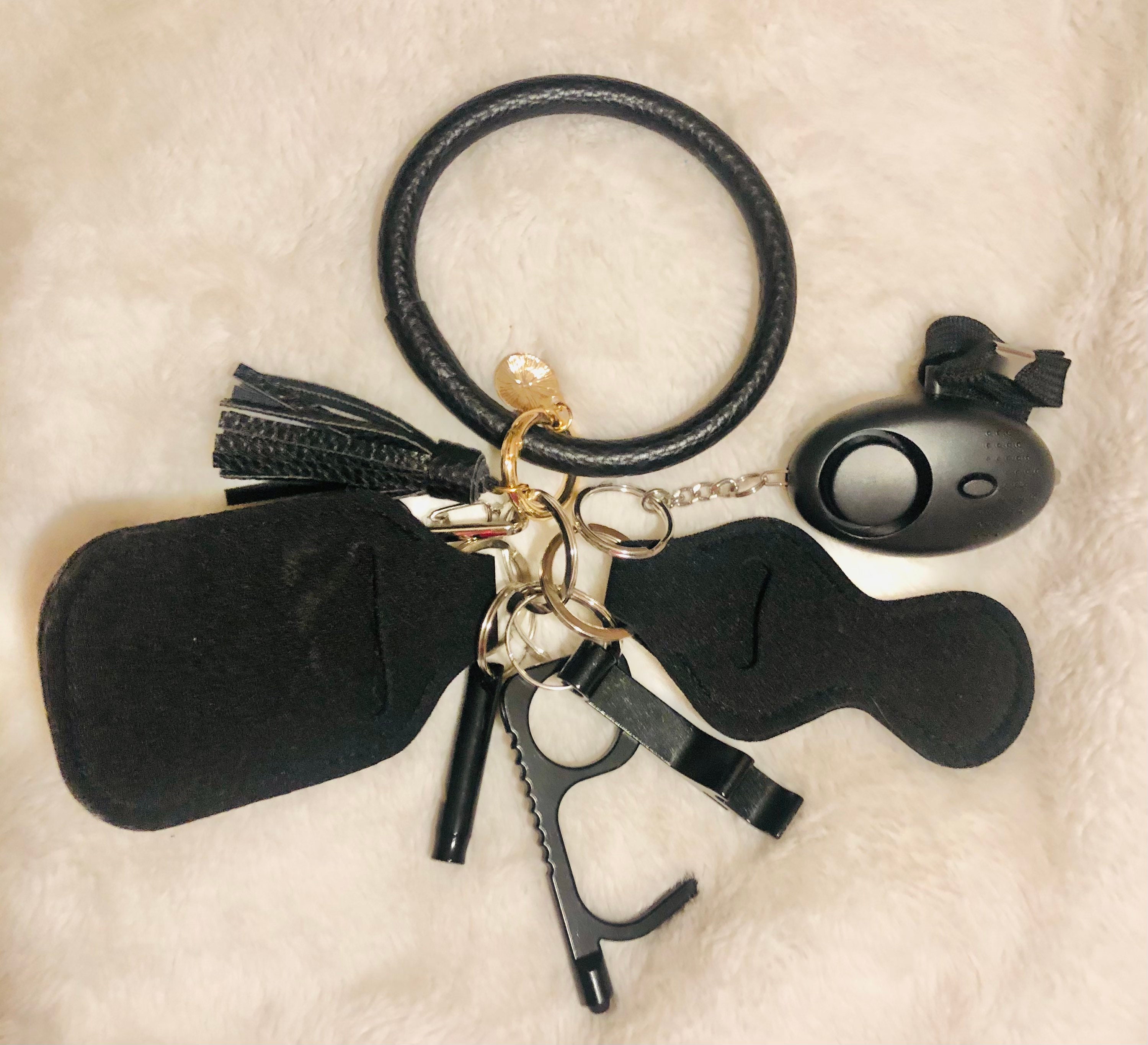 Safety Keychain for self alarm Keychain college protection Etsy