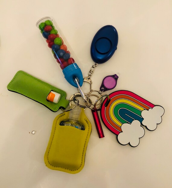Cute Kids Keychain keycahin Rainbow Keychain gifts for Etsy