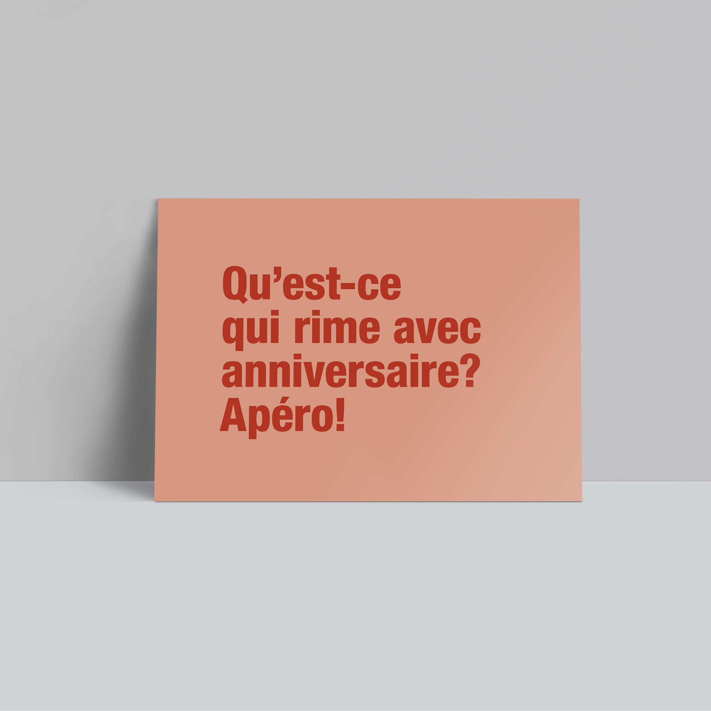 What Rhymes With Birthday Birthday Card - Etsy