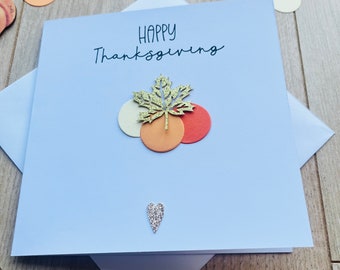 Thanksgiving pumpkin fall Halloween card