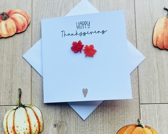 Thanksgiving pumpkin fall Halloween card