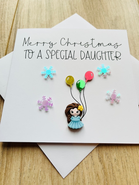 Regal Publishing Biglietto di Natale moderno per figlia – 22,9 x 15,2 cm