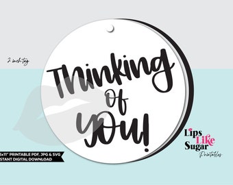 Thinking of You Tag - Etsy