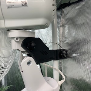 Supherb Fan Mount™ Model 2 | For 16&quot; and 12&quot; Hurricane Wall Fans | Grow Tent Pole Fan Mount | Pole Fan Holder | Grow Tent Pole Fan Mount