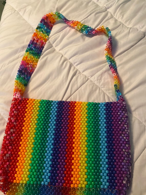 Rainbow Kandi Bag Etsy