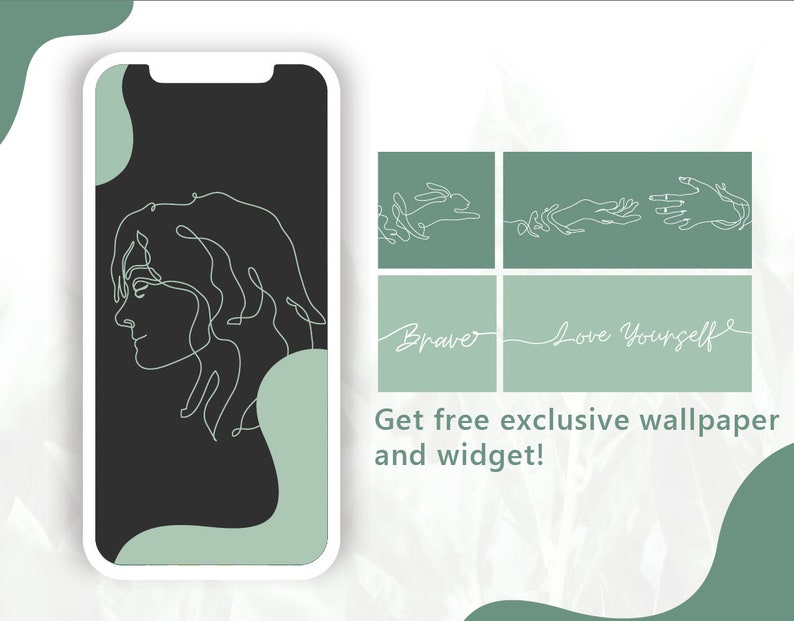 524 Sage Green Ios 14 App Icons / 131 Unique Icons in 5 Colors Etsy