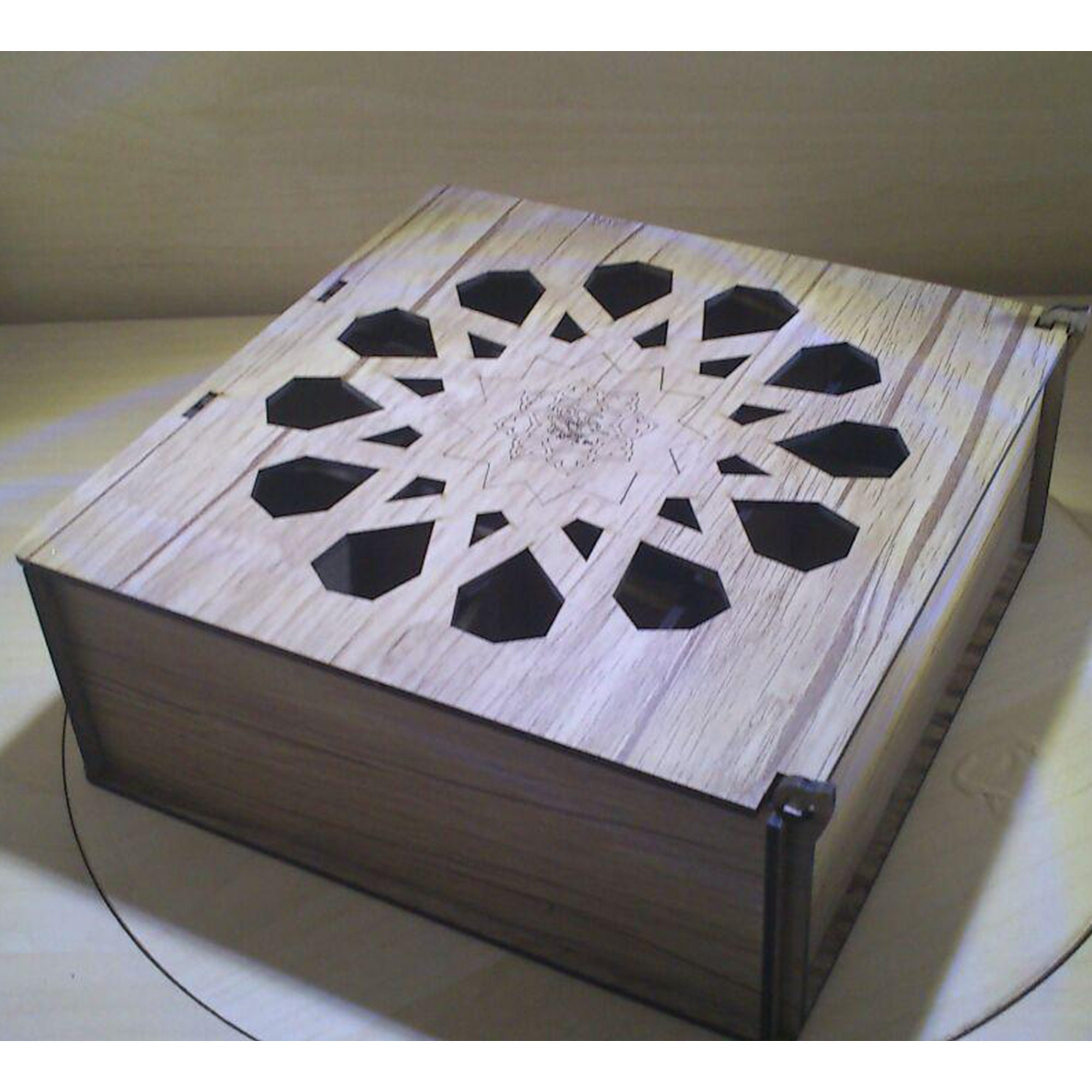Laser Cut Storage Box With Compartments Cdr Ai Dxf Eps Etsy
